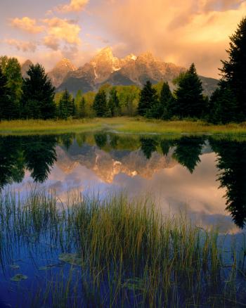 tetons schwabachers sunrise